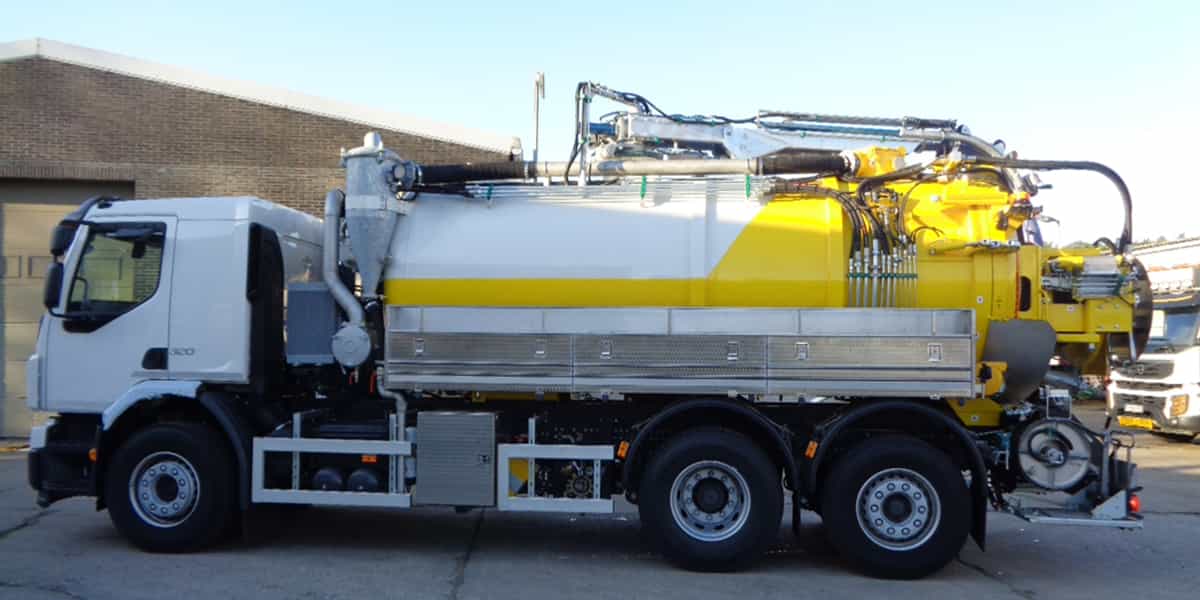 Camion hydrocureur Boudnib ultra-performant