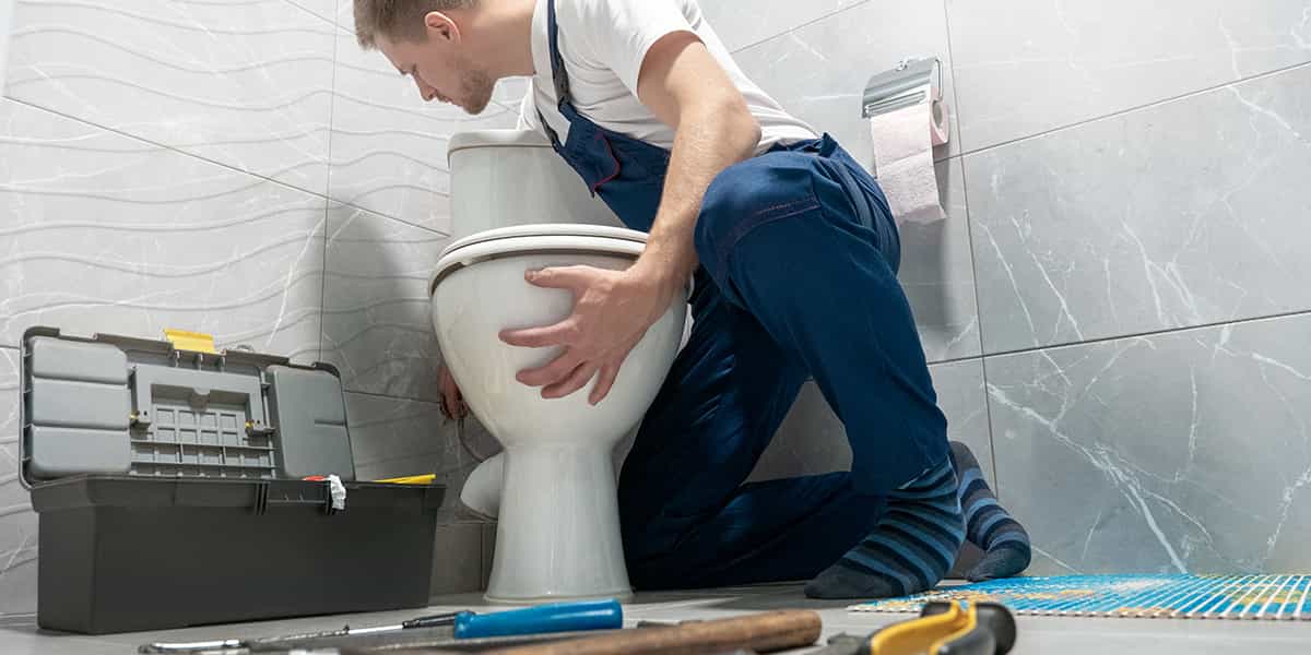 Recherche et réparation de fuite wc à Talsint